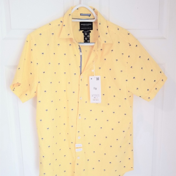 Denim & Flower Other - Denim & Flower Ricky Singh Slim Fit Shirt NWT M